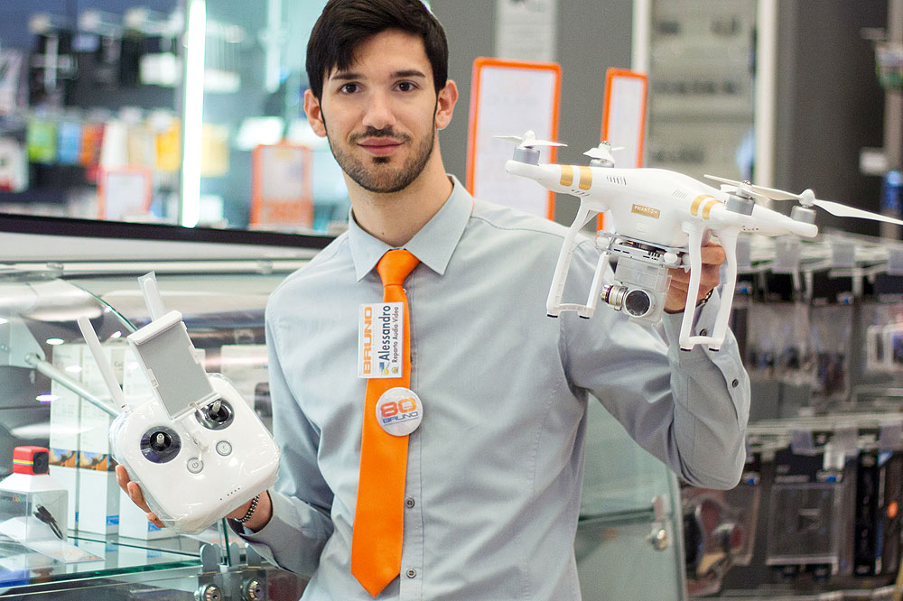 Phantom 3, riprese aeree a 4k