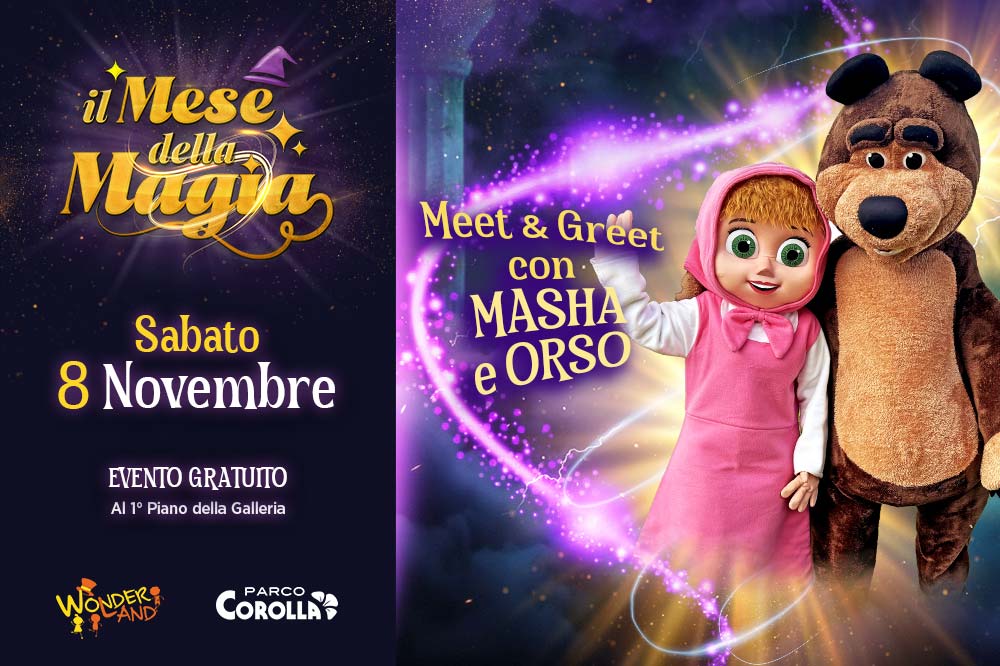 Meet & Greet con Masha e Orso