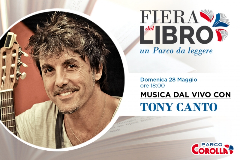 Tony Canto alla Fiera del Libro